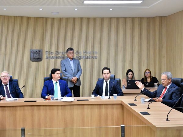Reunião desta terça-feira (19), da Comissão de Constituição, Justiça e Redação (CCJ). — Foto: Eduardo Maia