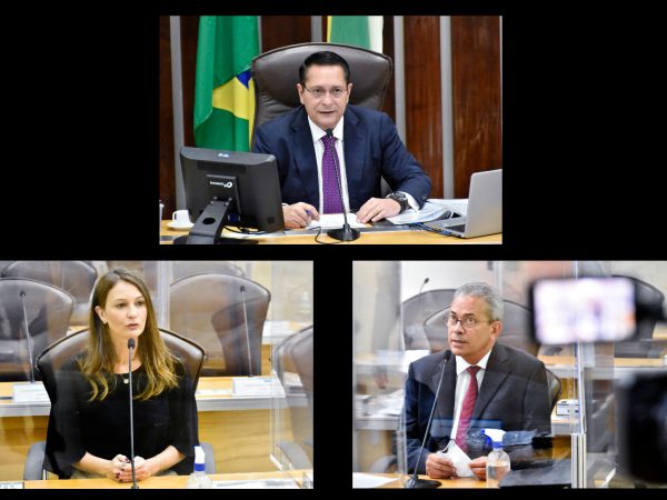 Os parlamentares se pronunciaram no horário das proposições na sessão plenária — Foto: Eduardo Maia