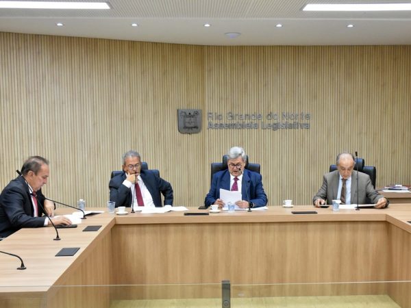 Comissão de Finanças e Fiscalização (CFF) da Assembleia Legislativa do Rio Grande do Norte. — Foto: João Gilberto
