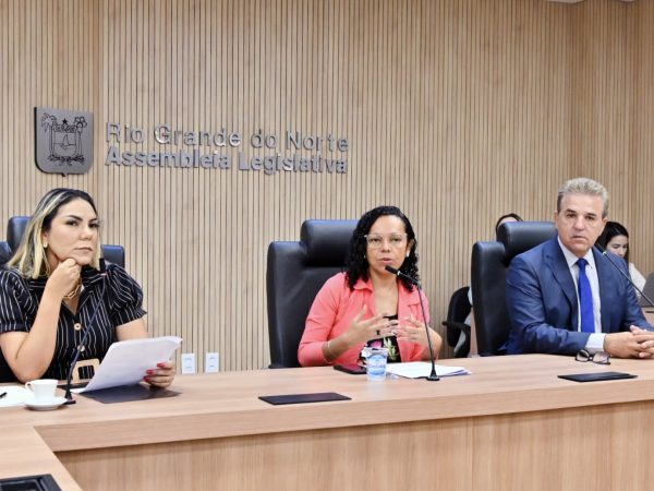 Reunião foi presidida pela deputada estadual Divaneide Basílio e aprovou três projetos. — Foto: João Gilberto