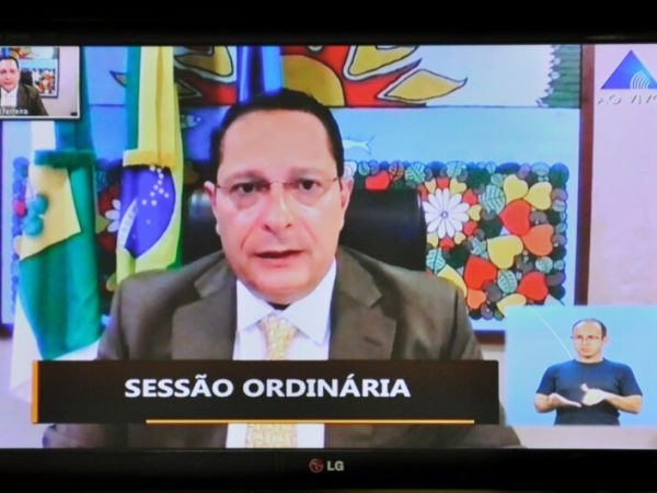 O anúncio veio durante pronunciamento do presidente da Assembleia Legislativa do Rio Grande do Norte — Foto: Eduardo Maia