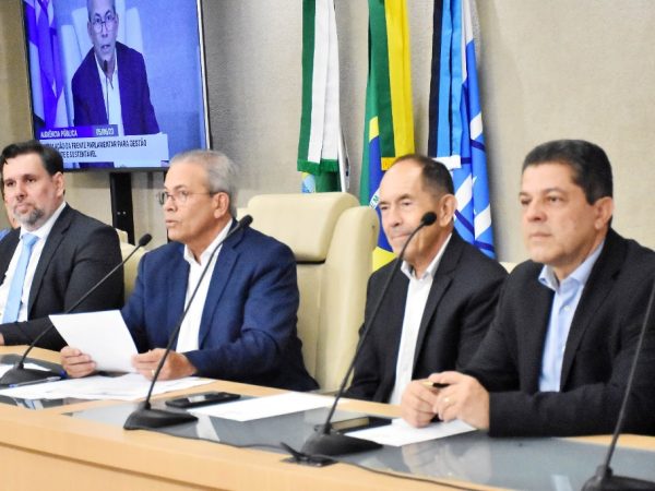 Legislativo reuniu diversas autoridades da tecnologia e gestão ambiental para participar do debate. — Foto: João Gilberto