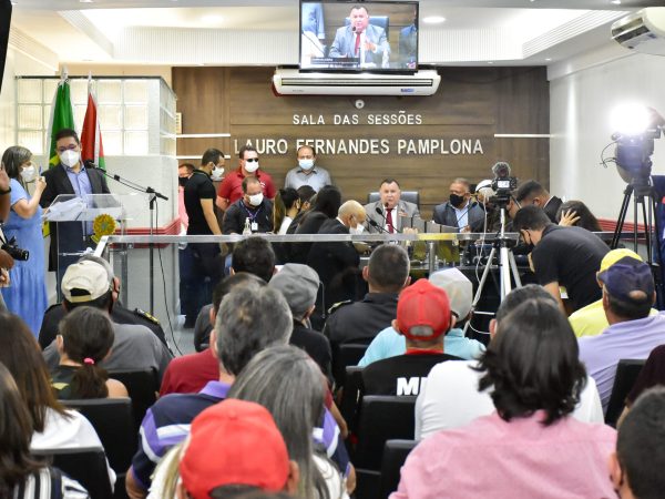 O deputado Dr. Bernardo (MDB) propôs a audiência pública, que foi realizada na manhã desta quinta-feira (11) — Foto: João Gilberto