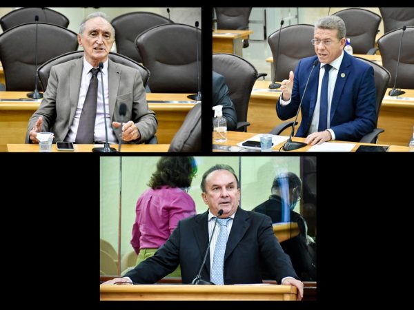 Horário destinado às lideranças dentro da sessão plenária da Assembleia Legislativa do RN. — Foto: Eduardo Maia