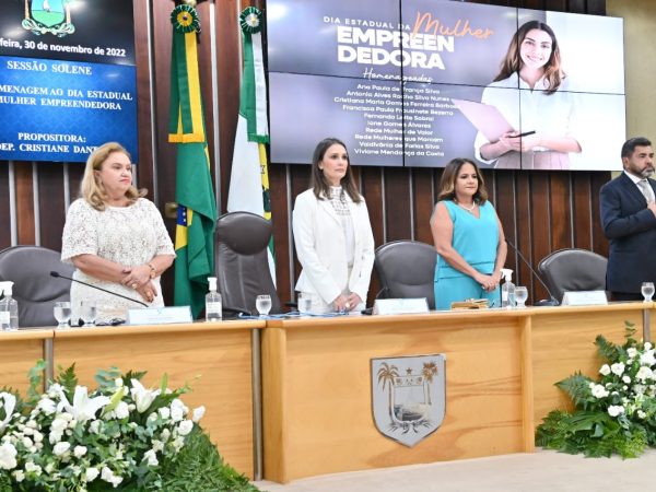 Dia Estadual do Empreendedorismo Feminino é comemorado em 19 de novembro e foi proposto pela deputada Cristiane. — Foto: João Gilberto