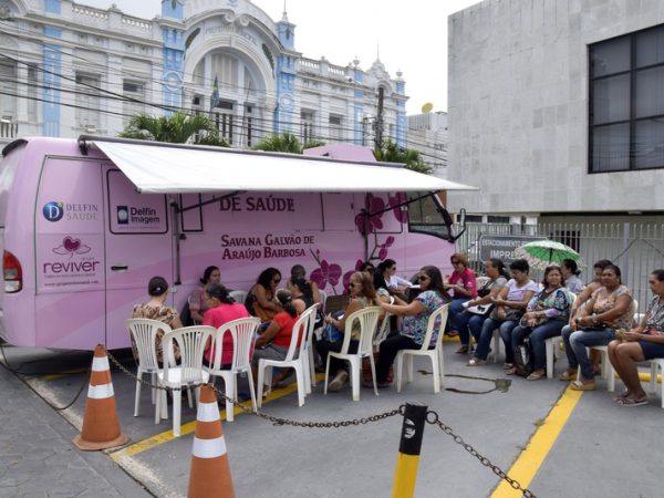 Unidade móvel ficará estacionada na Praça 7 de Setembro, em frente à sede do Legislativo do RN — Foto: João Gilberto.