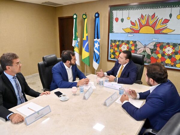 A visita de cortesia foi no gabinete da Presidência da Assembleia Legislativa do Rio Grande do Norte. — Foto: João Gilberto