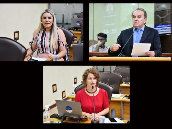 Deputados Nélter Queiroz, Isolda Dantas e Eudiane Macedo se posicionaram — Foto: João Gilberto