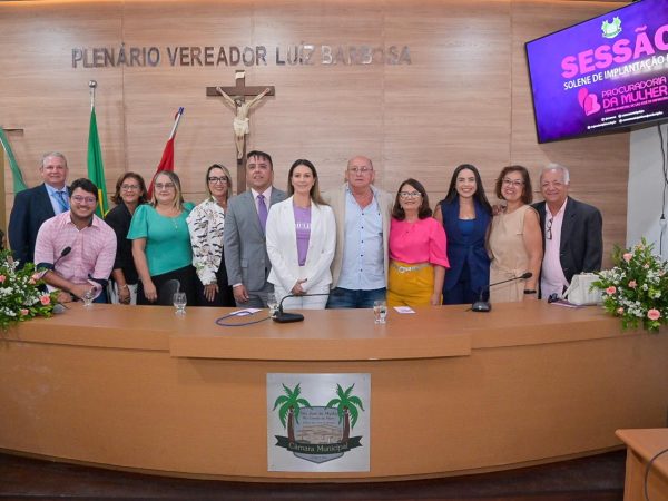 Nesta segunda-feira (4) foi inaugurada a primeira Procuradoria Municipal, em São José de Mipibu. — Foto: João Gilberto