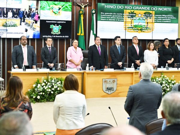 O ato formal, marca o início do ano legislativo após a posse dos deputados estaduais eleitos. — Foto: João Gilberto