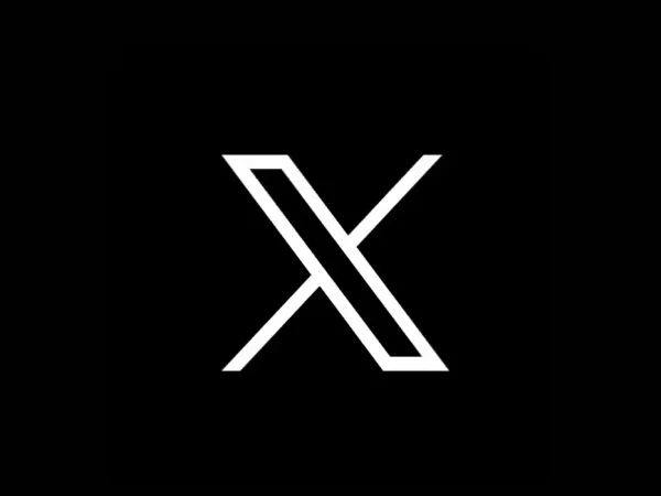 Logo da plataforma X, Twitter. Foto: X/Divulgação
