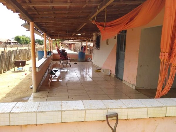 Homens foram mortos na varanda de casa, na zona rural de Upanema — Foto: Polícia Civil do RN/Divulgação