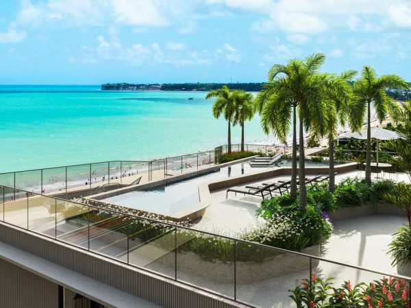 Residencial Artus Vivence é destaque na orla da Praia do Cabo Branco. — Foto: GHC Incorporações