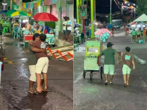 Imagem viralizou nas redes sociais — Foto: Reprodução/Thalis Lucena