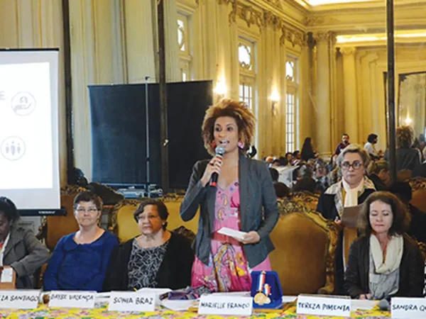 Vereadora Marielle Franco. Foto: Ascom/Câmara de Vereadores do Rio de Janeiro