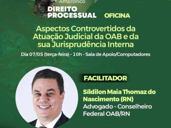 O evento é promovido pelo Instituto de Direito Processual de Rondônia (IDPR). — Foto: Divulgação