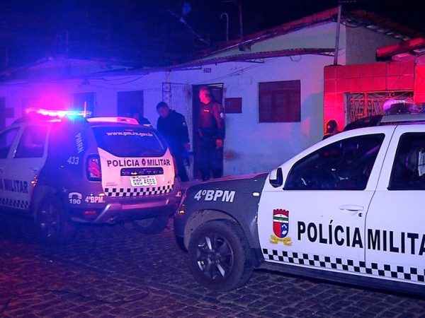 Criminosos invadiram casa e mataram preso do regime semi-aberto em Natal — Foto: Reprodução/Inter TV Cabugi