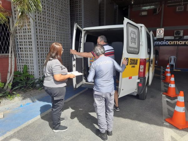Vistoria de veículos que fazem transporte escolar em João Pessoa começa nesta segunda (6) — Foto: Prefeitura de João Pessoa