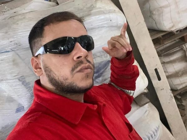 José Vanzeir Roque Sobrinho, de 27 anos, baleado durante festa de torcida em Mossoró, morreu no hospital — Foto: Redes sociais