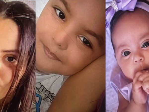 Jaqueline, Riquelmy, Maria Helena e José foram vítimas de um deslizamento de barreira em Dois Unidos, na Zona Norte do Recife — Foto: Reprodução/WhatsApp