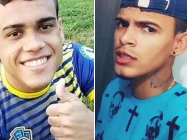 Mário Trindade, de 20 anos, e Nefi Lhaudson da Costa Gomes, de 21 anos, morreram no salão — Foto: Arquivo pessoal