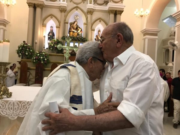 O aniversariante é um dos sacerdotes mais respeitados do Seridó — Foto: Divulgação/Assessoria