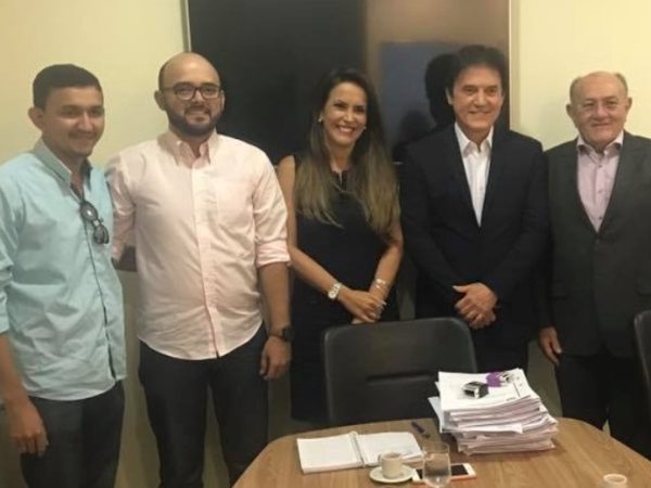 Vivaldo e Rosivan foram recebidos pelo governador do estado Robinson Faria (PSD) - Divulgação
