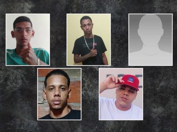 Cinco jovens morreram durante ação policial em João Pessoa — Foto: Reprodução/TV Cabo Branco