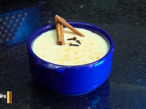 Munguzá doce é a receita deste sábado (21), do Chef JPB — Foto: TV Cabo Branco/Reprodução