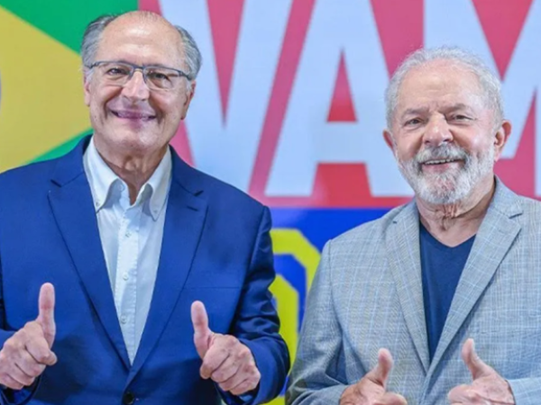 Alckmin e Lula. — Foto: Reprodução