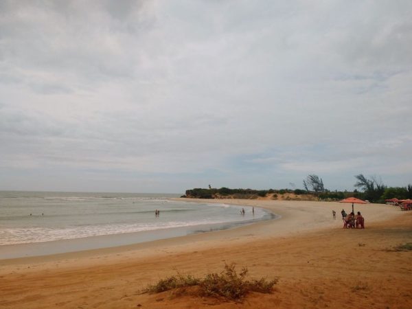 Praia de Tourinho, que fica em São Miguel do Gostoso, RN (Foto: Rafael Barbosa/G1)