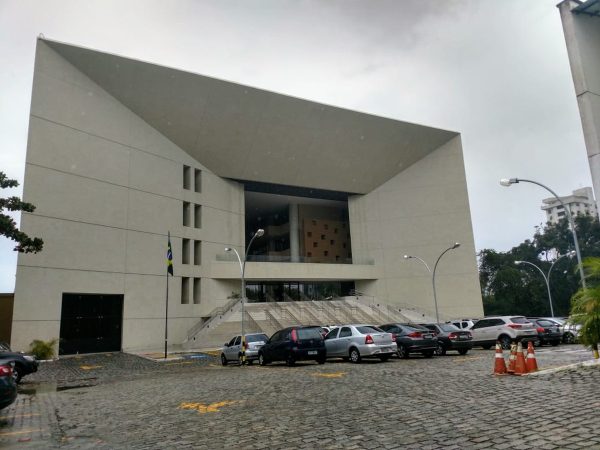 Sede do Tribunal Regional Eleitoral do Rio Grande do Norte, TRE/RN (Foto: Igor Jácome/G1)