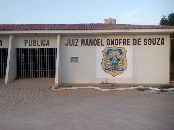 Fuga aconteceu na Cadeia Pública de Mossoró, no Oeste potiguar — Foto: Assessoria de Imprensa/Sejuc