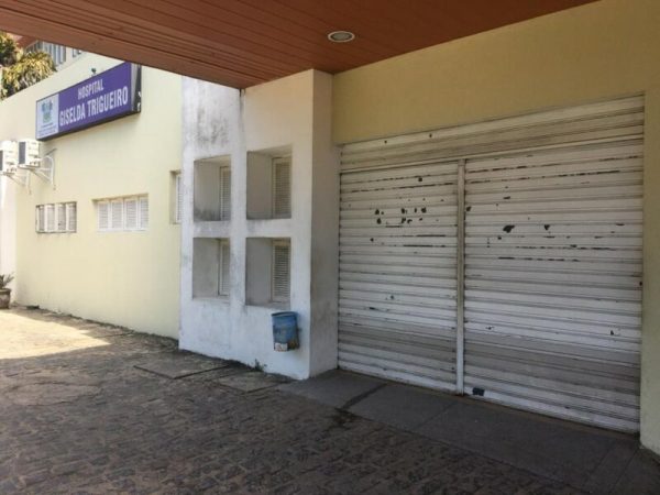 Pacientes sem coronavírus e pronto-socorro foram transferidos para o Hospital Universitário Onofre Lopes — Foto: Quezia Oliveira/Inter TV Cabugi