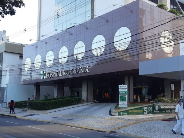 Hospital Rio Grande, em Natal — Foto: Sérgio Henrique Santos/Inter TV Cabugi