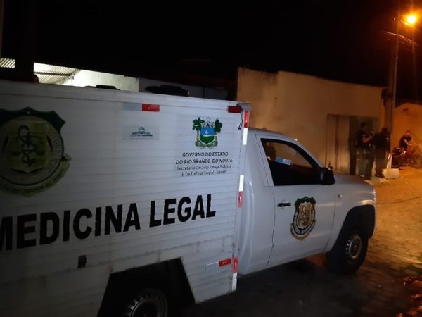 Crime aconteceu na noite desta terça-feira (11) em Macaíba, na região metropolitana de Natal — Foto: Sérgio Henrique Santos/Inter TV Cabugi