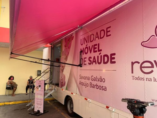 Unidade de Saúde Jardim Progresso recebe serviço itinerante de mamografia — Foto: Anna Alyne Cunha/Inter TV Cabugi
