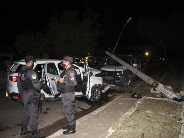 Suspeitos de assalto morrem em confronto com a PM em Mossoró, no Oeste potiguar — Foto: Ismael de Sousa
