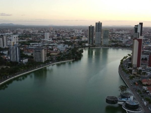 Açude Velho em Campina Grande — Foto: Reprodução/TV Cabo Branco