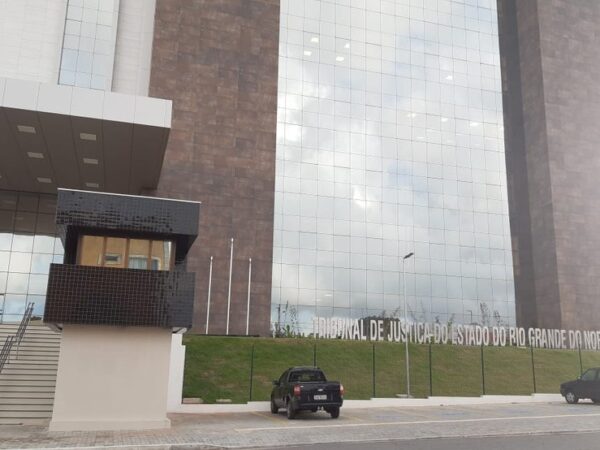 Prédio fachada sede do Tribunal de Justiça do Rio Grande do Norte RN TJRN — Foto: Sérgio Henrique Santos/Inter TV Cabugi