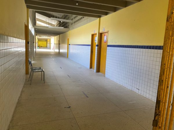 Escolas estão sem aulas após deflagração de greve dos professores no RN — Foto: Kleber Teixeira/Inter TV Cabugi