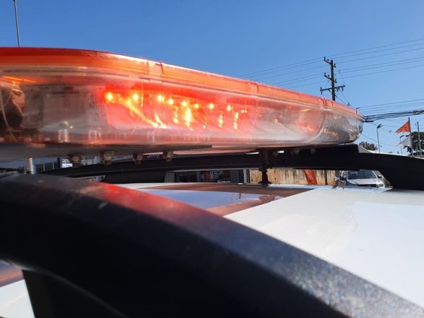 Dois pitbulls são mortos a tiros por policial militar na Grande Natal — Foto: Heloise Hamada/g1