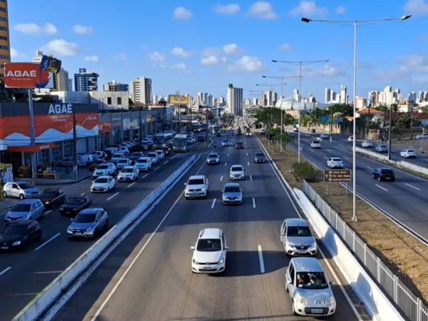Trecho da BR-101 será interditado para maratona; fluxo será pela via marginal — Foto: SET-RN/Divulgação