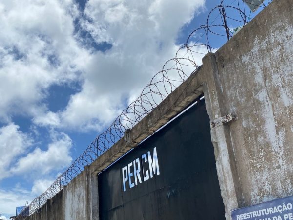 Penitenciária Estadual Rogério Coutinho Madruga, em Nísia Floresta, na Grande Natal — Foto: Pedro Trindade/Inter TV Cabugi