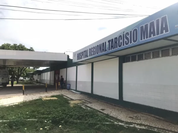 Hospital Tarcísio Maia, em Mossoró. — Foto: Flávio Soares/Inter TV Costa Branca