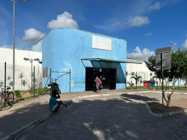 Unidade de Pronto Atendimento (UPA) Potengi, Zona Norte de Natal RN — Foto: Lucas Cortez/Inter TV Cabugi