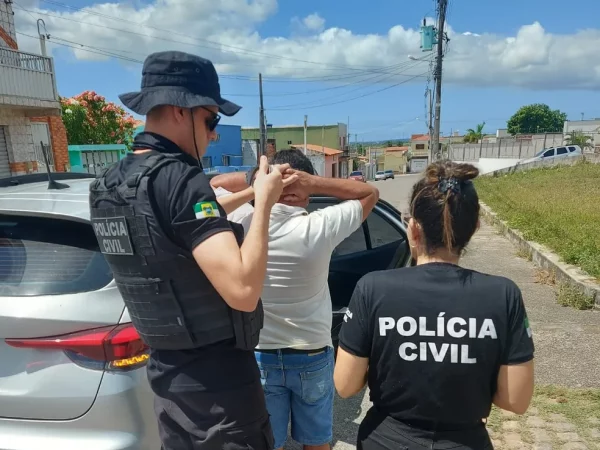 Avô é preso suspeito por estuprar neta de 7 anos na Grande Natal — Foto: Divulgação/Polícia Civil RN