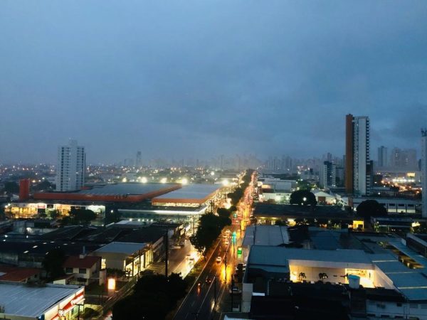 Chuva em Natal — Foto: Emparn/Divulgação