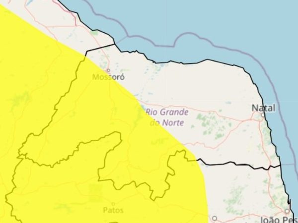 Inmet alerta para baixa umidade em 79 cidades do RN — Foto: Foto: Divulgação/Inmet