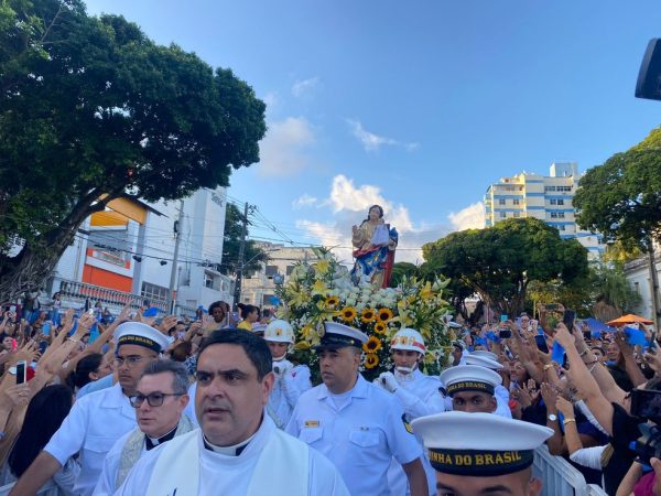 Festa da Padroeira de Natal, Nossa Senhora da Apresentação — Foto: Pedro Trindade/Inter TV Cabugi